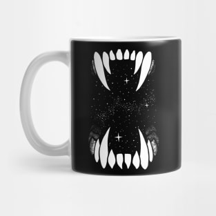 The Universe is a Hungry Animal Mug